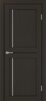 Межкомнатная дверь optima porte Турин 523АППSC.111 ЭКО-шпон Венге FL