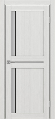 Межкомнатная дверь optima porte Турин 523АПСSB.221 ЭКО-шпон Ясень серебристый