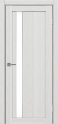 Межкомнатная дверь optima porte Турин 528AППSC.121 ЭКО-шпон Ясень серебристый