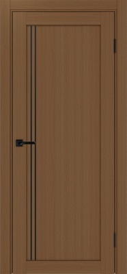 Межкомнатная дверь optima porte Турин 566АПП молдинг SB.111 ЭКО-шпон Орех NL