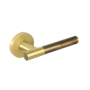 Дверная ручка премиум из латуни WYNEE G011 сатин