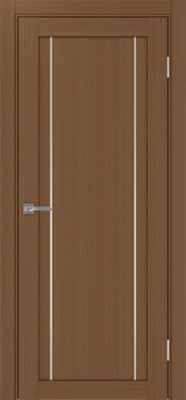 Межкомнатная дверь optima porte Турин 522AППSC.111 ЭКО-шпон Орех NL