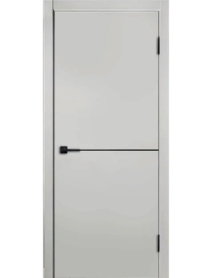 Межкомнатная дверь Адема Вега 2 черное стекло в цвете Меджик Меркури