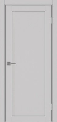 Межкомнатная дверь optima porte Турин 565АПП молдинг SC.11 ЭКО-шпон Пепельный