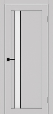 Межкомнатная дверь optima porte Турин 528AПС молдинг SB.121 ЭКО-шпон Пепельный