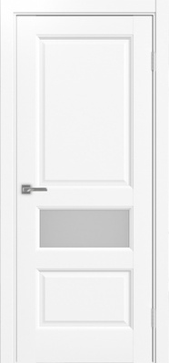 Межкомнатная дверь optima porte Тоскана Neo 631.121 ЭКО-шпон Белый снежный