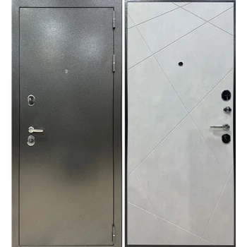 Входная дверь Маркус МАЛЬТА 3К бетон снежный ДГ