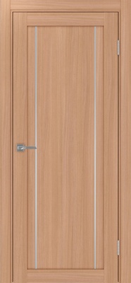 Межкомнатная дверь optima porte Турин 522AППSC.111 ЭКО-шпон Ясень тёмный