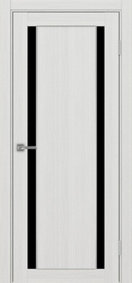 Межкомнатная дверь optima porte Турин 522AППSC.212 ЭКО-шпон Ясень серебристый