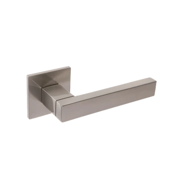 Латунная дверная ручка CITY collection Е025 сатин грей