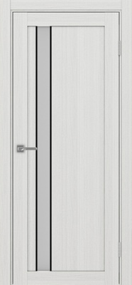 Межкомнатная дверь optima porte Турин 528AПСSB.121 ЭКО-шпон Ясень серебристый