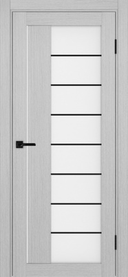 Межкомнатная дверь optima porte Турин 524АССSB.22 ЭКО-шпон Дуб серый FL