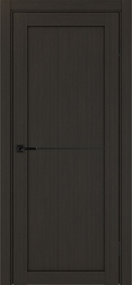 Межкомнатная дверь optima porte Турин 502АПП молдинг SB.11 ЭКО-шпон Венге FL