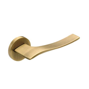  Дверная ручка из латуни CITY collection Е005 патина