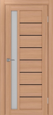 Межкомнатная дверь optima porte Турин 554АППSB.21 ЭКО-шпон Ясень тёмный