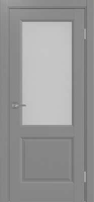 Межкомнатная дверь optima porte Тоскана Neo 602.21 ЭКО-шпон Серый