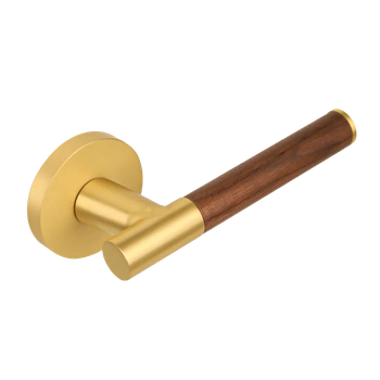 Дверная ручка премиум из латуни WYNEE G011 сатин