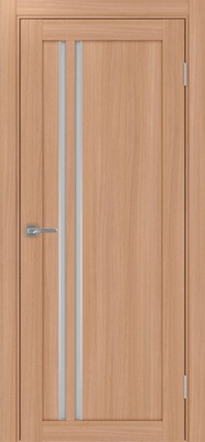 Межкомнатная дверь optima porte Турин 525АПСSC.121 ЭКО-шпон Ясень тёмный