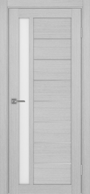 Межкомнатная дверь optima porte Турин 554АППSC.21 ЭКО-шпон Дуб серый FL