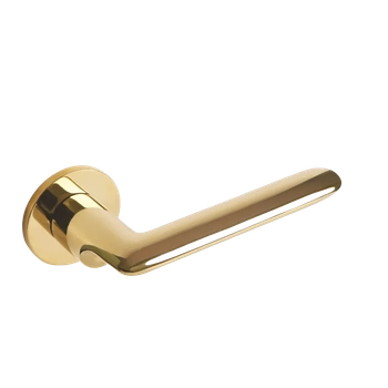 Дверная ручка из латуни дизайнерская CITY А037