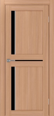 Межкомнатная дверь optima porte Турин 523АППSC.221 ЭКО-шпон Ясень тёмный