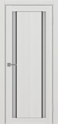 Межкомнатная дверь optima porte Турин 522АПСSB.212 ЭКО-шпон Ясень серебристый