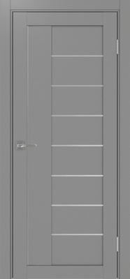 Межкомнатная дверь optima porte Турин 524AППSC.11 ЭКО-шпон Серый