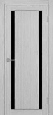 Межкомнатная дверь optima porte Турин 522AППSC.212 ЭКО-шпон Дуб серый FL