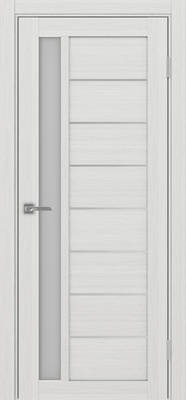 Межкомнатная дверь optima porte Турин 554АППSC.21 ЭКО-шпон Ясень серебристый