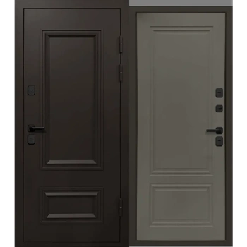 Входная дверь Е-трейд 6 см Бежевый Клен