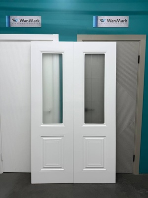 Межкомнатная дверь Wanmark Симпл-2 белая эмаль ДО