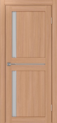 Межкомнатная дверь optima porte Турин 523АПСSC.221 ЭКО-шпон Ясень тёмный