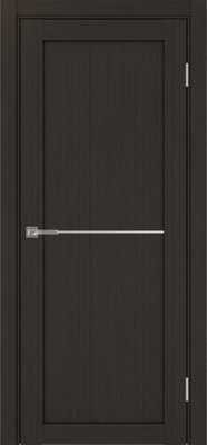 Межкомнатная дверь optima porte Турин 502АПП молдинг SC.11 ЭКО-шпон Венге FL