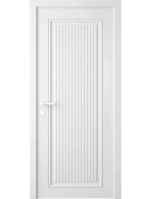 Межкомнатная дверь Адема Роял в цвете эмалит белый