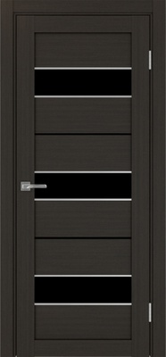 Межкомнатная дверь optima porte Турин 526АППSC.122 ЭКО-шпон Венге FL