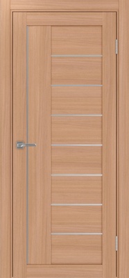 Межкомнатная дверь optima porte Турин 524AППSC.11 ЭКО-шпон Ясень тёмный