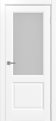 Межкомнатная дверь optima porte Тоскана Neo 602.21 ЭКО-шпон Белый снежный