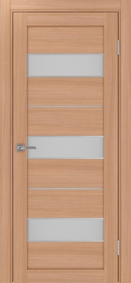 Межкомнатная дверь optima porte Турин 526АПСSC.122 ЭКО-шпон Ясень тёмный