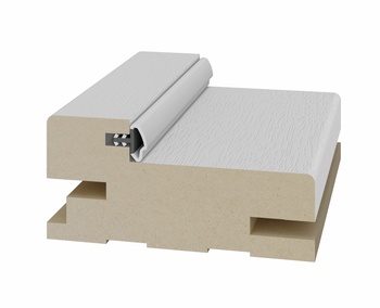 Стойка коробки телескоп Optima Porte 65*30*2070мм. ЭКО-шпон Пепельный 
