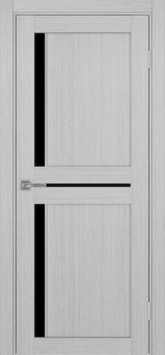 Межкомнатная дверь optima porte Турин 523АППSC.221 ЭКО-шпон Дуб серый FL