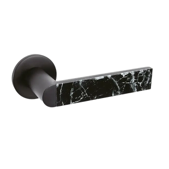 Дверная ручка премиум ART collection 059 черный мрамор