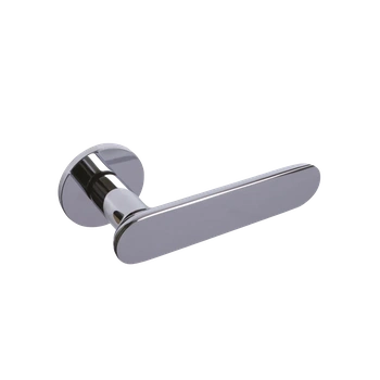 Дверная ручка из латуни CITY collection C328 серебро