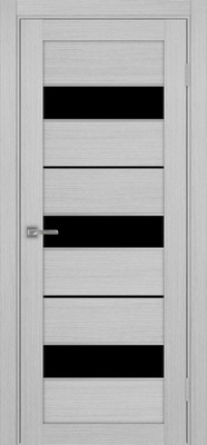 Межкомнатная дверь optima porte Турин 526АППSC.122 ЭКО-шпон Дуб серый FL