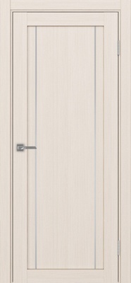 Межкомнатная дверь optima porte Турин 522AППSC.111 ЭКО-шпон Ясень перламутровый