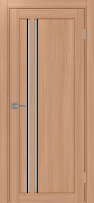 Межкомнатная дверь optima porte Турин 525АПСSB.121 ЭКО-шпон Ясень тёмный