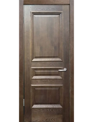 Межкомнатная дверь Wanmark Шпон ДГ Кардинал S (большой багет) дуб миндаль